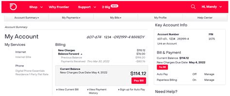 View My Bill .
